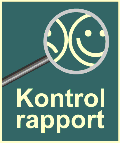 Fødevarestyrelsens kontrolrapport (smiley)